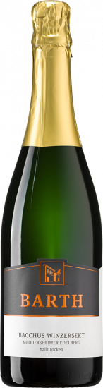 2023 Bacchus Winzersekt halbtrocken - Weingut Holger Barth