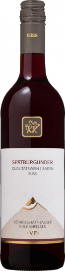 2018 Kiechlinsberger Ölberg Spätburgunder süß - Winzergenossenschaft Königschaffhausen-Kiechlinsbergen