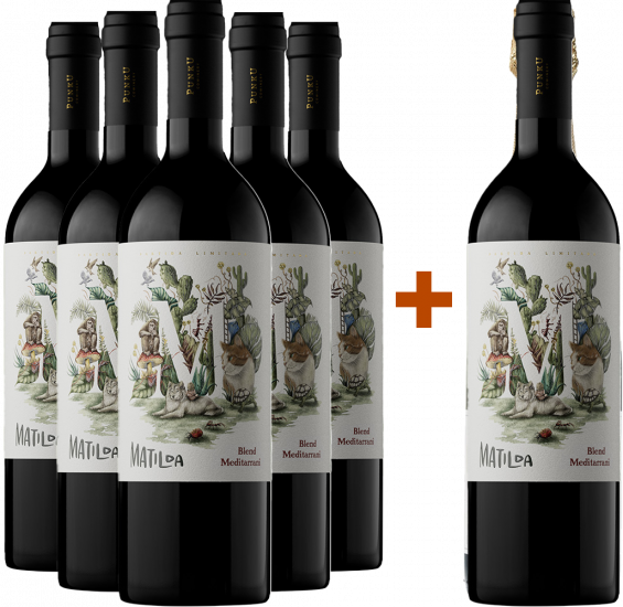 Aktionspaket 5+1 Matilda Tinto Emporda DO - Bodega Punku