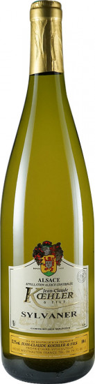 2020 Sylvaner Alsace AOP trocken - Domaine Jean-Claude Koehler et Fils