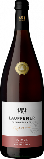 Lauffener Rotwein halbtrocken 1,0 L - Lauffener Weingärtner