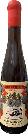 2019 Vino Santo Trentino DOC süß Bio 0,375 L - Azienda Agricola Salvetta