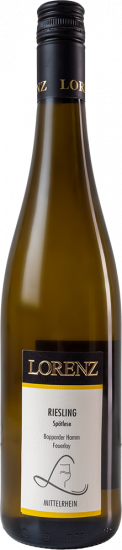 2024 Bopparder Hamm Fässerlay Riesling Spätlese süß - Weingut Toni Lorenz