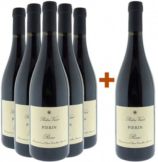 5+1 Pierin Roero Riserva DOCG Paket - Poderi Vaiot