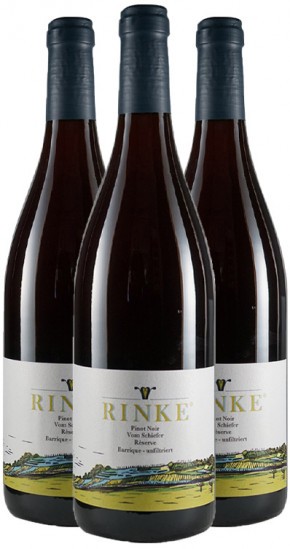 3er Bündel Pinot Noir vom Schiefer Réserve - Weingut Rinke