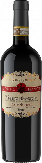 Montemanco Primitivo di Manduria Dolce Natrurale DOCG - Cantine Lizzano