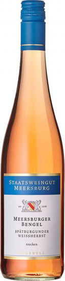 2024 Blauer Spätburgunder Meersburger Bengel Spätburgunder Weißherbst trocken - Staatsweingut Meersburg