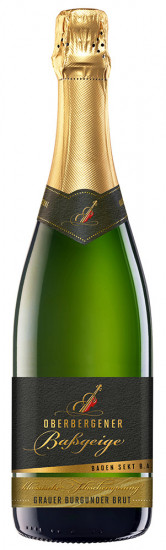 Oberbergener Bassgeige Grauer Burgunder Sekt brut - Winzergenossenschaft Oberbergen eG