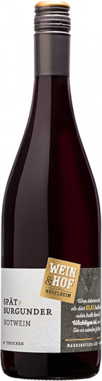 2023 Spätburgunder Rotwein trocken - Wein & Hof Hügelheim