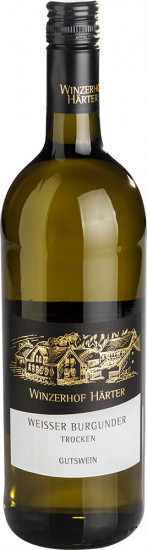 2024 Weißer Burgunder trocken 1,0 L - Winzerhof Härter