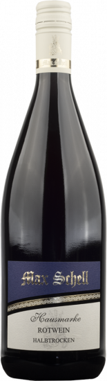 Hausmarke Rotwein halbtrocken 1,0 L - Weingut Max Schell