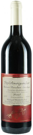2016 Spätburgunder Rotwein trocken - Weinfelderhof