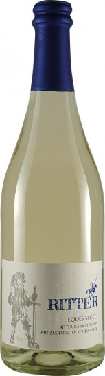 Eques Secco mit zugesetzter Kohlensäure - Weingut Ritter