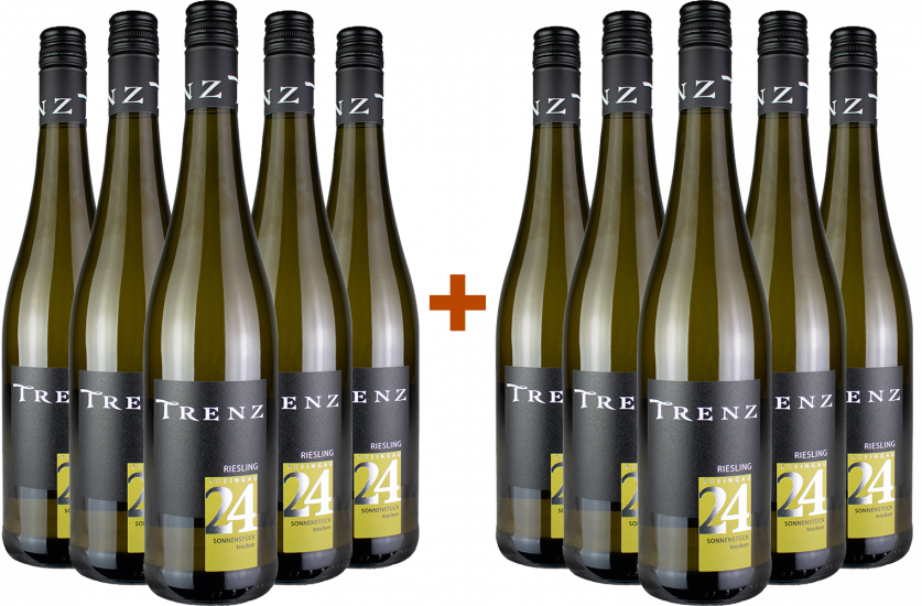 6+6 Paket Sonnenstück Riesling trocken - Weingut Trenz