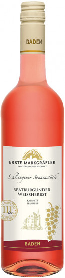 2023 Schliengener Sonnenstück Spätburgunder Weißherbst feinherb - Winzergenossenschaft Schliengen-Müllheim