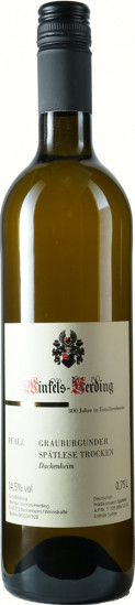 2025 Dackenheimer Grauer Burgunder Spätlese trocken - Weingut Winkels-Herding