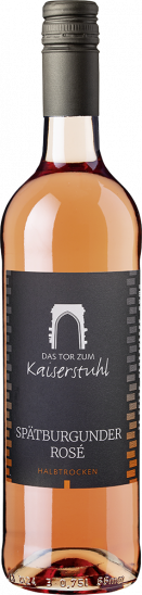 2025 Das Tor zum Kaiserstuhl Spätburgunder Rosé halbtrocken - BISCHOFFINGER WINZER