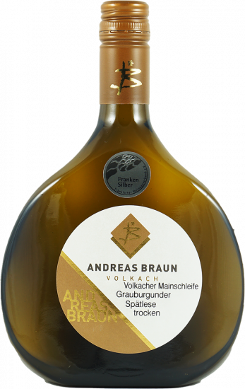 2023 Volkacher Mainschleife Grauer Burgunder Spätlese trocken - Weingut Andreas Braun