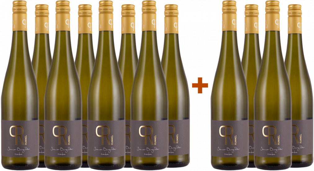 8+4 Paket Grauer Burgunder trocken - Weingut Rummel
