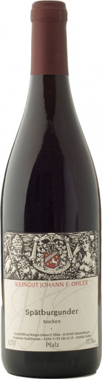 2022 Spätburgunder trocken - Weingut Johann F. Ohler