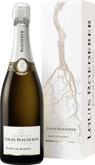 2015 Blanc de Blancs Jahrgang Champagne AOP in Geschenkverpackung brut - Champagne Louis Roederer
