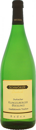 2025 Durbacher Klingelberger (Riesling) trocken 1,0 L - Weinhaus Schwörer