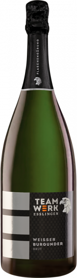 2022 Weisser Burgunder Magnum Winzersekt brut 1,5 L - Teamwerk Esslingen