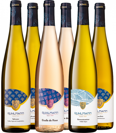 Elsass Lieblich Weinpaket Famille Ruhlmann-Schutz - Famille Ruhlmann-Schutz