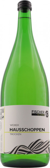 Hausschoppen -weiss- trocken 1,0 L - Weingut Fischer