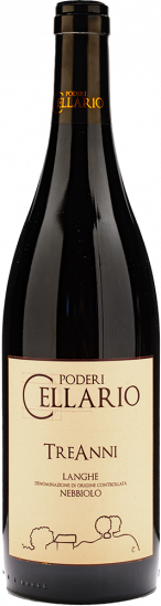 2022 Treanni Nebbiolo Langhe DOC trocken - Poderi Cellario
