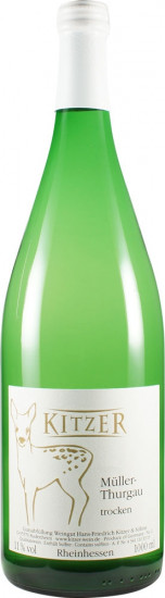 2025 Müller-Thurgau trocken 1,0 L - Weingut Kitzer
