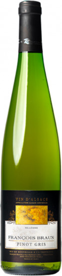 2020 Pinot Gris Alsace AOP trocken - Domaine François Braun et Fils