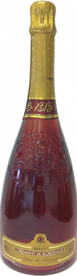 Crémant du Prieur Rosé Crémant de Bordeaux AOP extra brut - Vignobles Garzaro