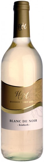 2013 Blanc de Noir QbA feinherb - Weingut Sankt Anna