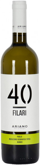 2022 40 Filari Bianco Puglia IGP trocken Bio - ARIANO Terra & Famiglia