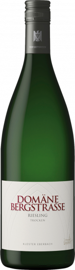 2017 Kloster Eberbach Domäne Bergstrasse Riesling Trocken (1,0 L) - Kloster Eberbach