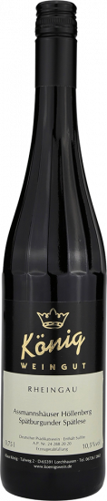 2023 Assmannshäuser Höllenberg Spätburgunder Spätlese lieblich - Weingut Klaus u. Ursula König GbR