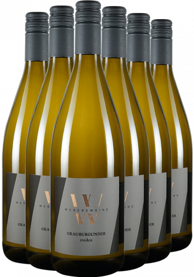 Grauer Burgunder Liter-Paket - Weingut Johannes Weber