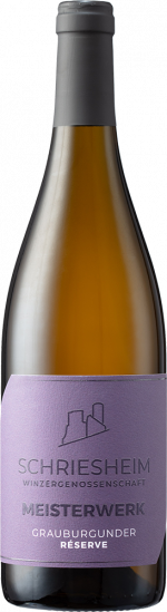 2023 Grauburgunder Meisterwerk trocken - Winzergenossenschaft eG Schriesheim