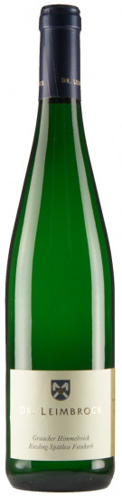 2018 Graacher Himmelreich Riesling Spätlese feinherb - Weingut Dr. Leimbrock