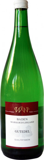 2024 Gutedel Qualitätswein trocken 1,0 L - Weinhof Weber