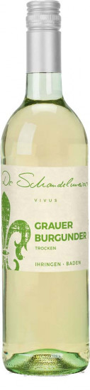 2014 Grauer Burgunder trocken - Weingut Dr. Schandelmeier