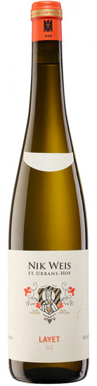 2022 LAYET GG Riesling VDP.Großes Gewächs trocken - Weingut Nik Weis - St. Urbans-Hof