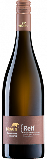 2023 {Reif Chardonnay Reserve trocken - Familienweingut Braun