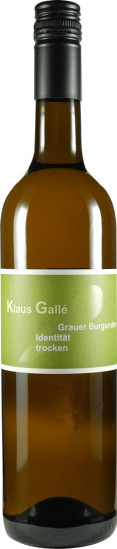 2016 Identität Grauer Burgunder trocken - Weingut Gallé