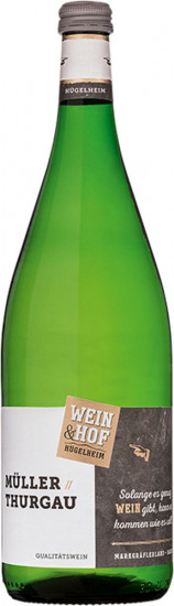 2024 Müller-Thurgau halbtrocken 1,0 L - Wein & Hof Hügelheim
