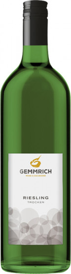 2020 Riesling halbtrocken 1,0 L - Weingut Gemmrich