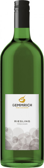 2023 Riesling halbtrocken 1,0 L - Weingut Gemmrich