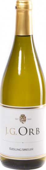 2017 Riesling Spätlese lieblich - Weingut J. G. Orb