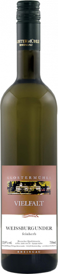 2023 Weisser Burgunder feinherb - Weingut Klostermühle